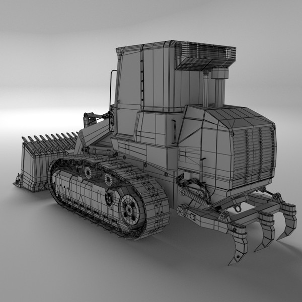 3d model track loader industrial vehicles - Track loader 01 by 3DRivers by 3DRivers
